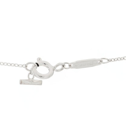 Tiffany Sterling Silver Large T Smile Pendant Necklace 4 of 5