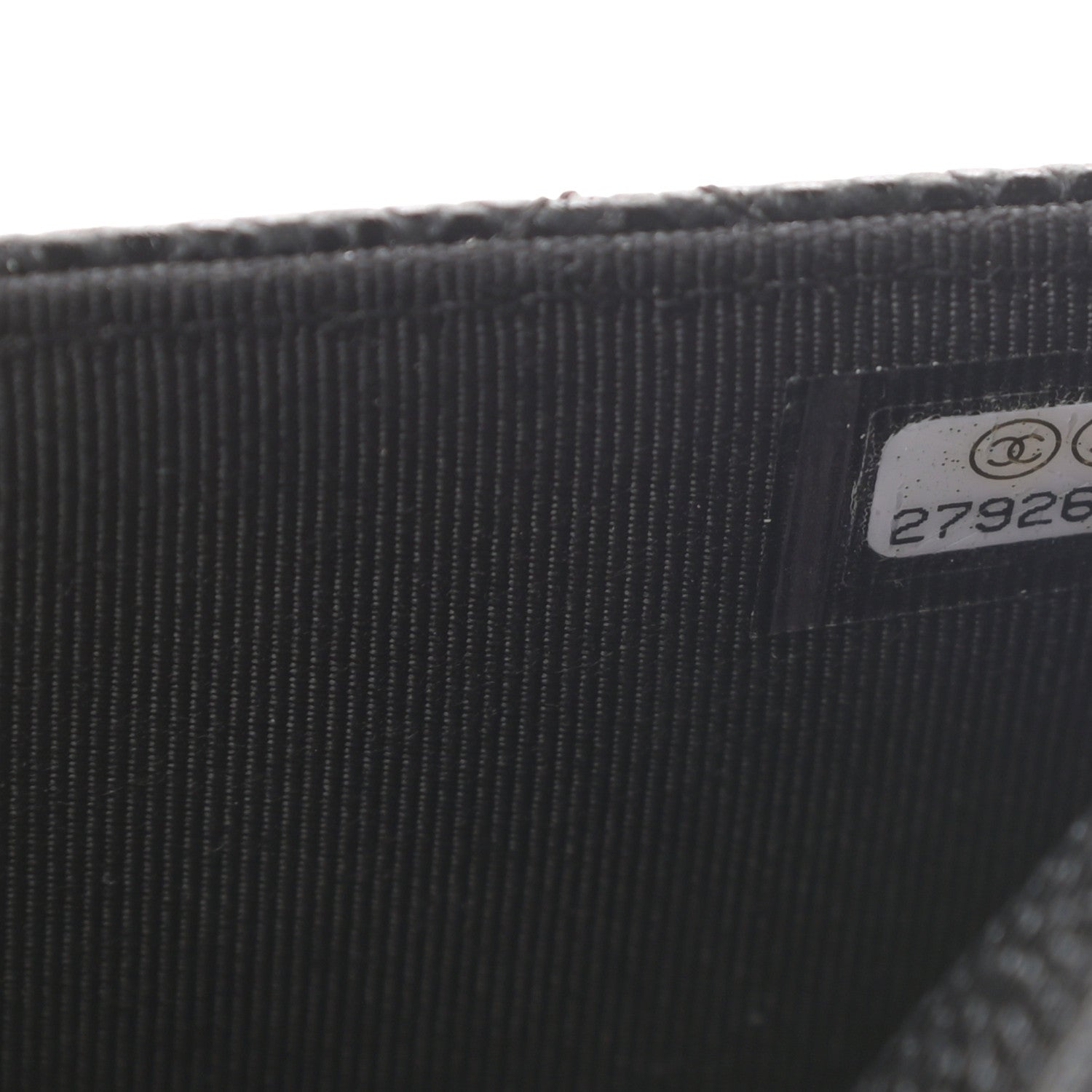 Chanel Caviar Quilted Wallet On Chain WOC Black 8 of 12