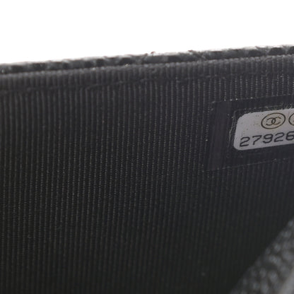 Chanel Caviar Quilted Wallet On Chain WOC Black 8 of 12
