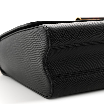 Louis Vuitton Epi Tortoiseshell Twist Shoulder Bag MM Black 9 of 10