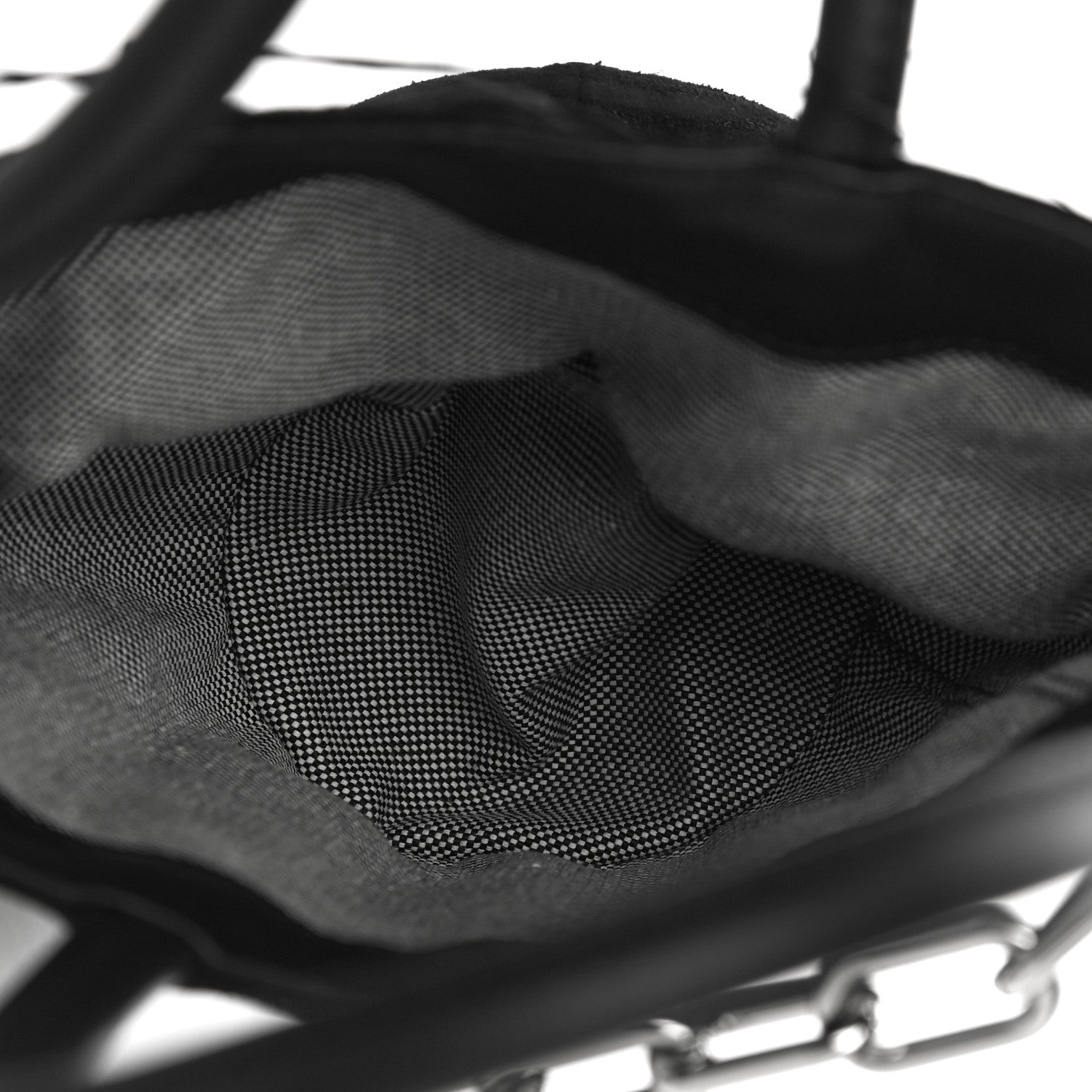 Alexander Wang Suede Calfskin Roxy Mini Bucket Bag Black 5 of 10