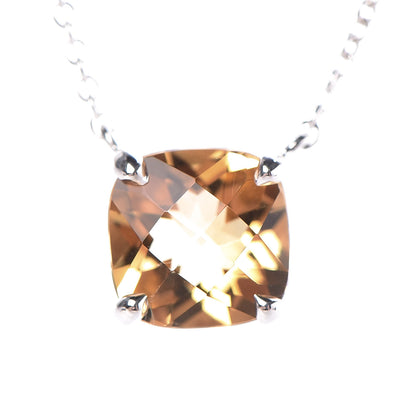 Tiffany Sterling Silver Citrine Sparklers Pendant Necklace 4 of 7