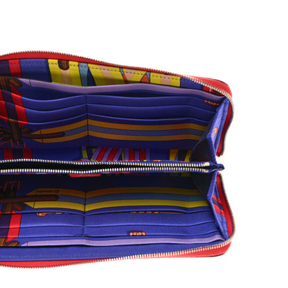 Hermes Epsom Silk'In Wallet Rouge Tomate 5 of 7