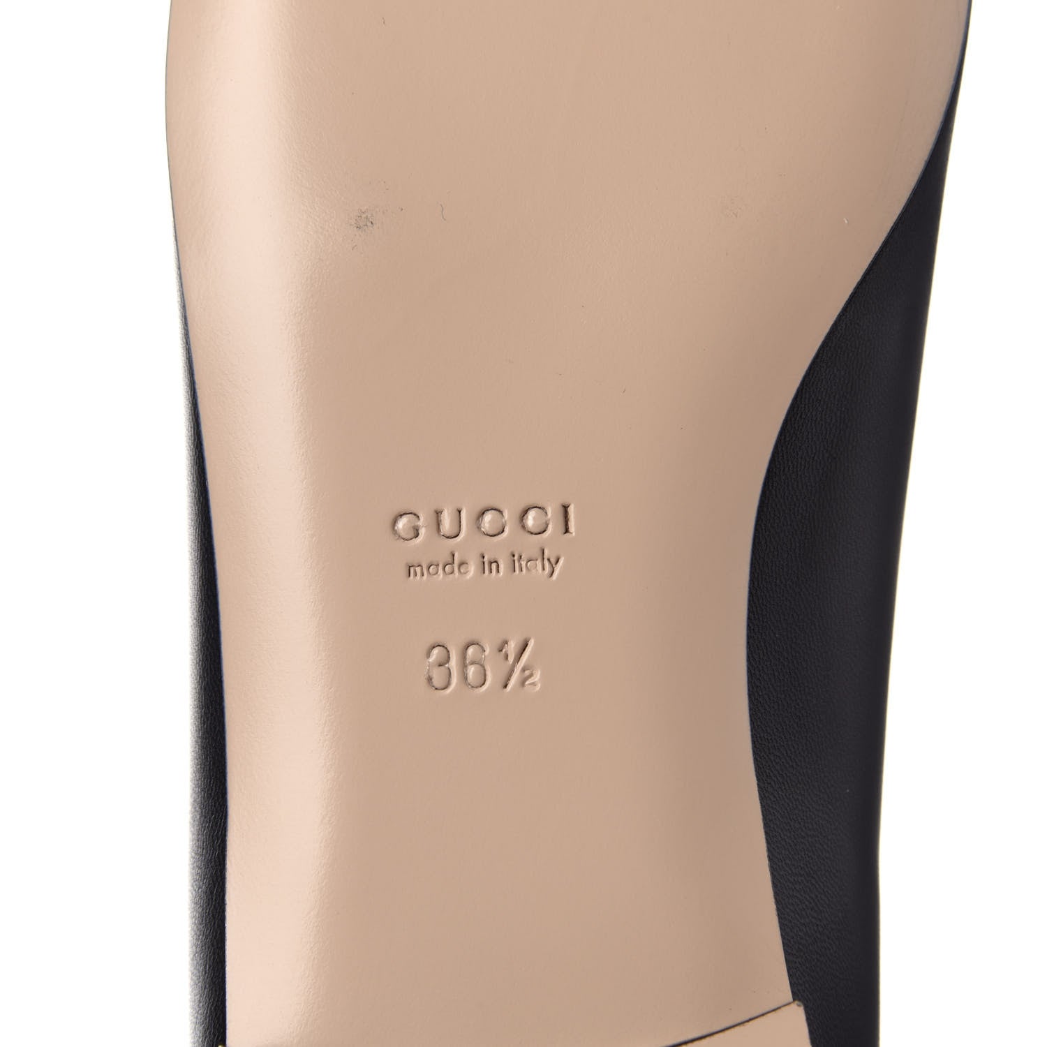 Gucci Malaga Kid Crystal Square G Madelyn Ballet Flats 36.5 Black 6 of 7