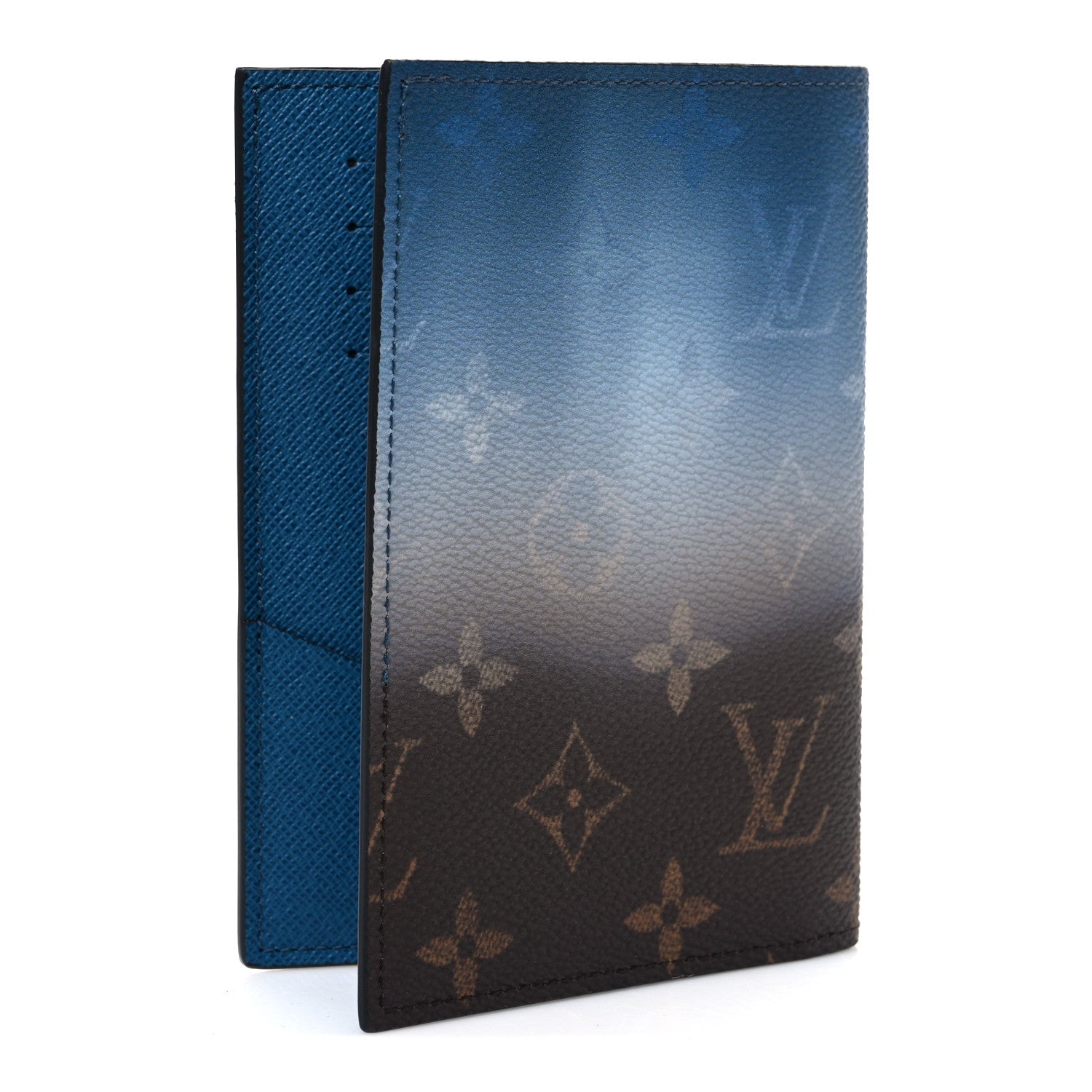 Louis Vuitton Monogram Pigment Pocket Organizer Blue 3 of 6