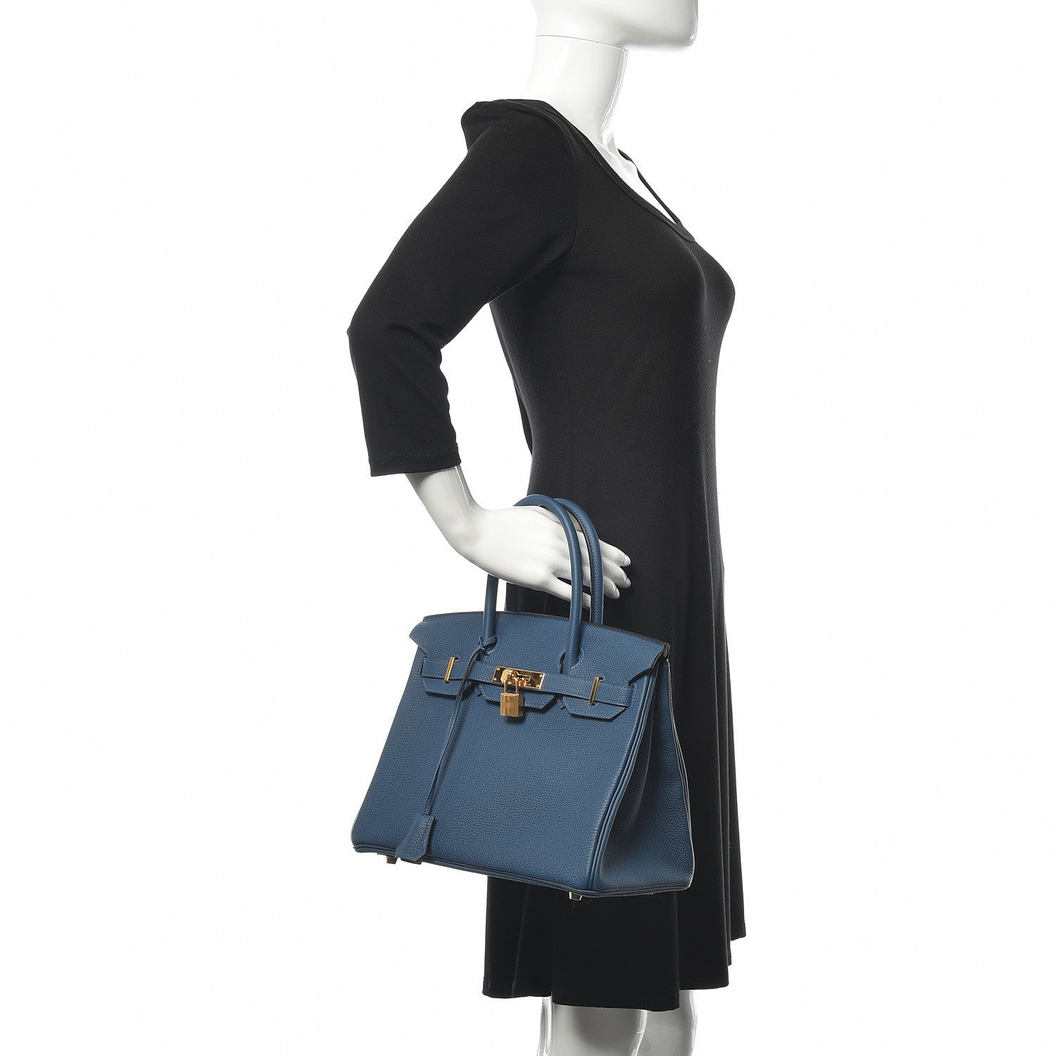 Hermes Togo Birkin 30 Deep Bleu 2 of 36