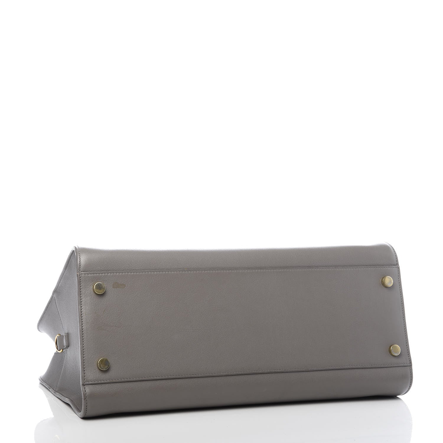 Saint Laurent Smooth Calfskin Medium Monogram Cabas Fog 5 of 12