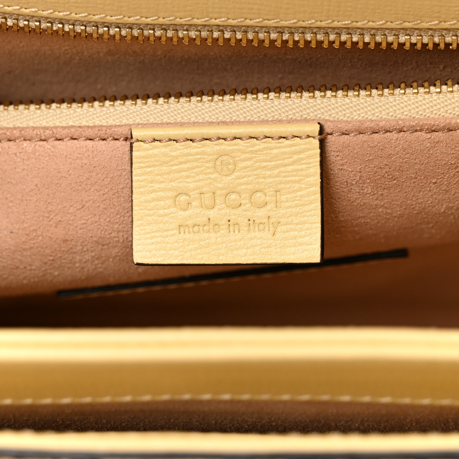 Gucci Azalea Calfskin Snakeskin Horsebit 1955 Shoulder Bag Wild Rose Beige 6 of 13