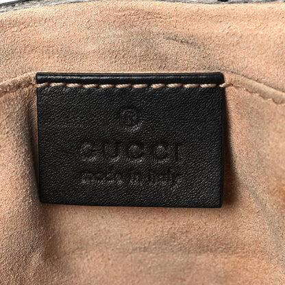 Gucci Calfskin Matelasse Mini GG Marmont Shoulder Bag Black 7 of 10