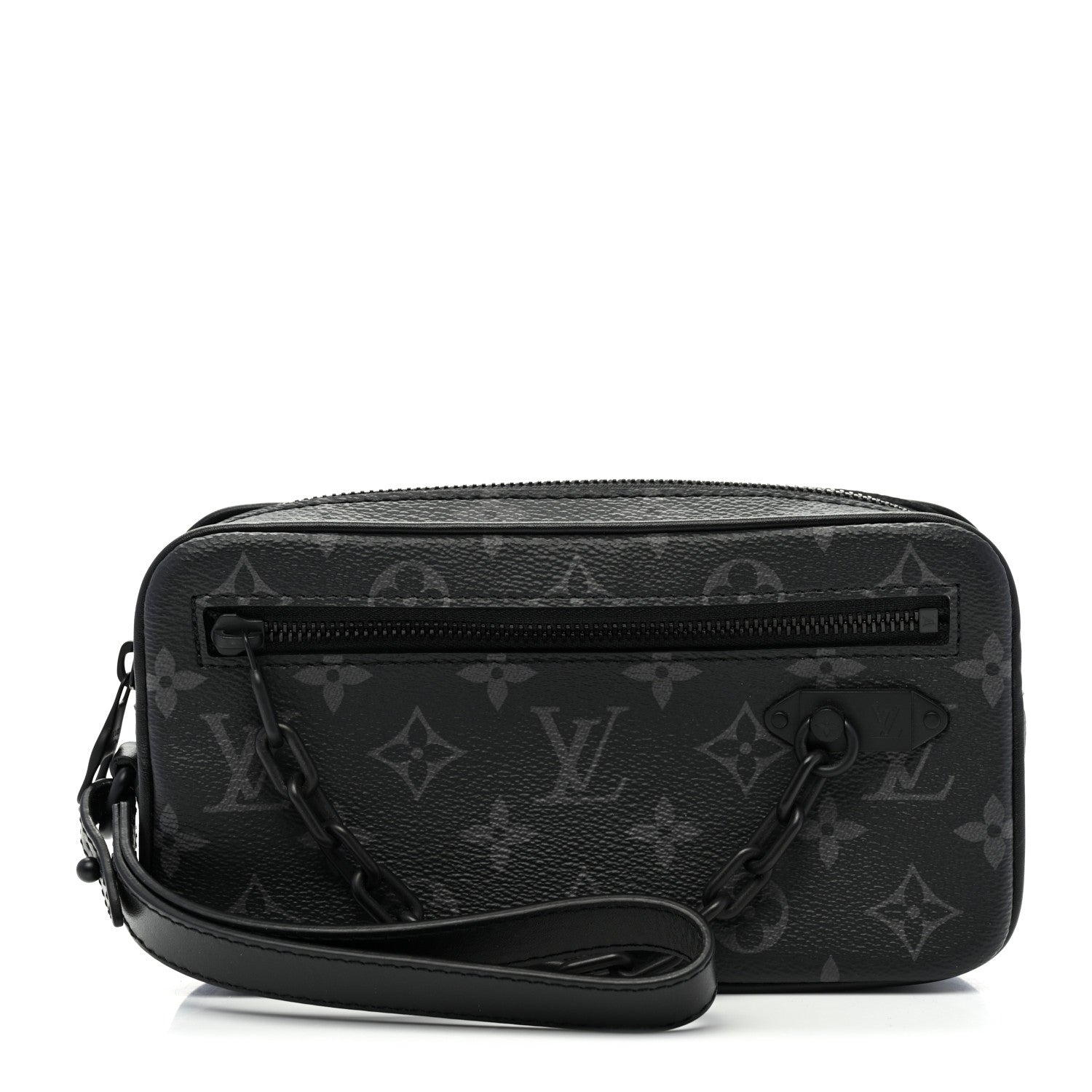 Louis Vuitton Monogram Eclipse Pochette Volga 1 of 6