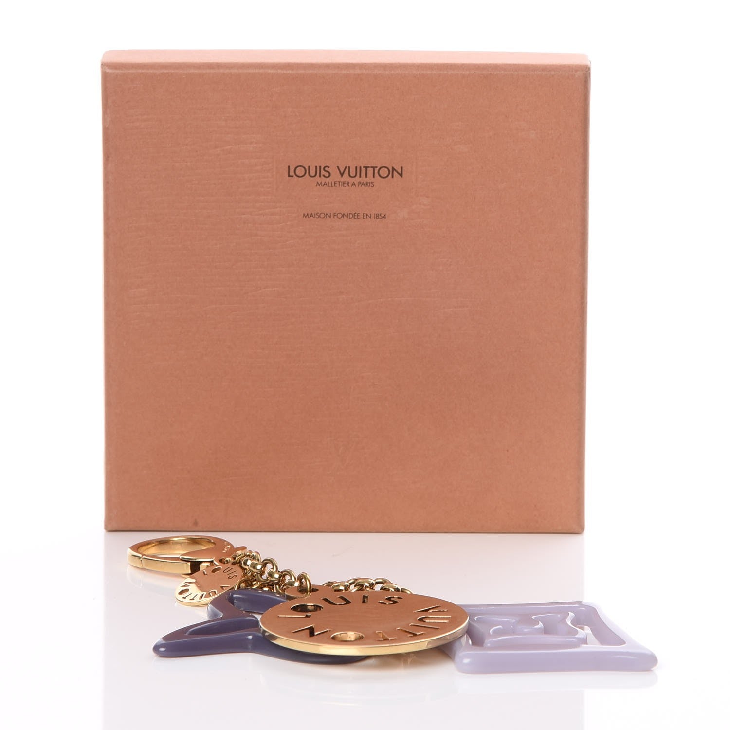 Louis Vuitton Tahitienne Bag Charm Lilac 4 of 4