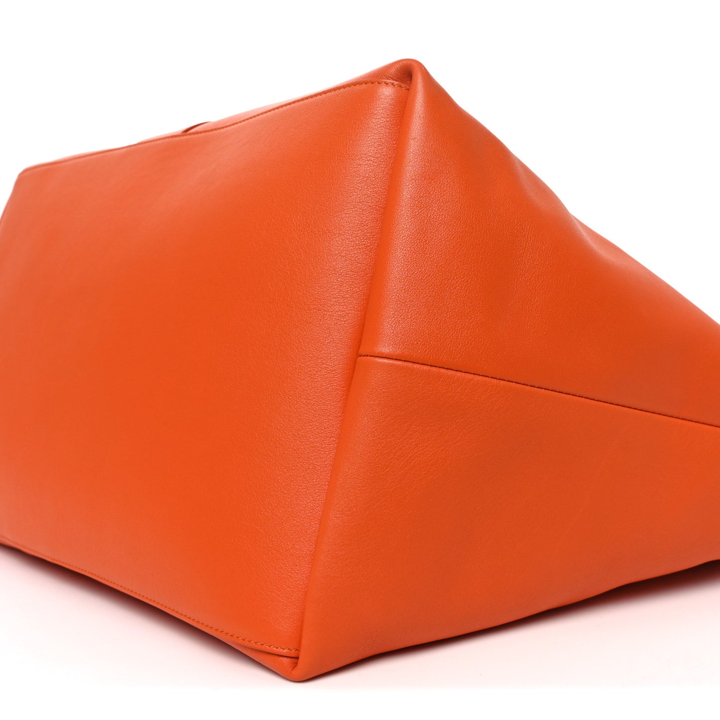 Calfskin Y Tote Mandarin Glow Mandarin Glow