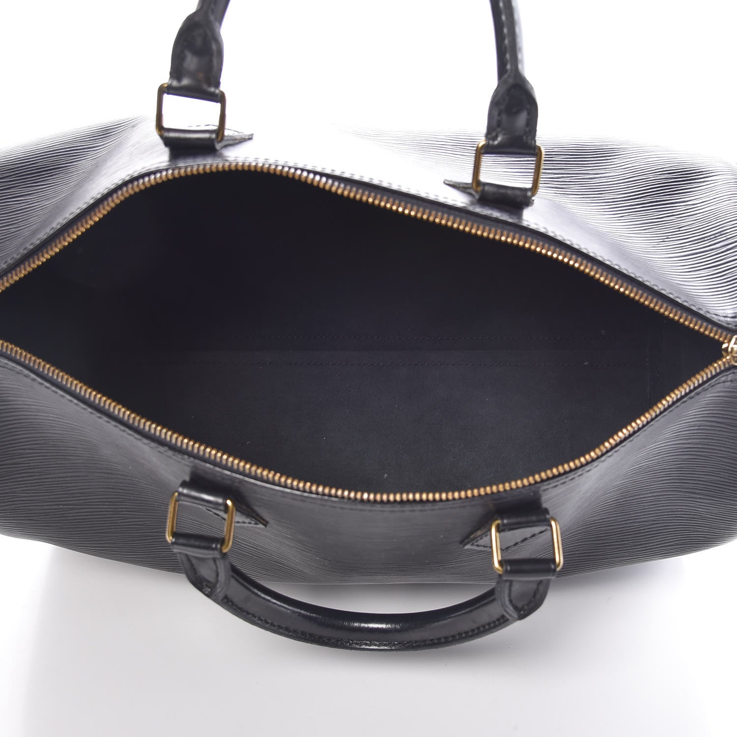 Louis Vuitton Epi Speedy 35 Black 5 of 19