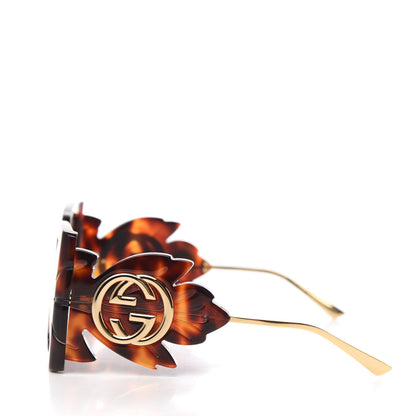 Gucci Acetate Square Frame Wing Sunglasses GG0535S Havana 3 of 7