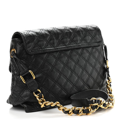 Marc Jacobs Lambskin Quilted The XL Single Flap Black 2 of 12