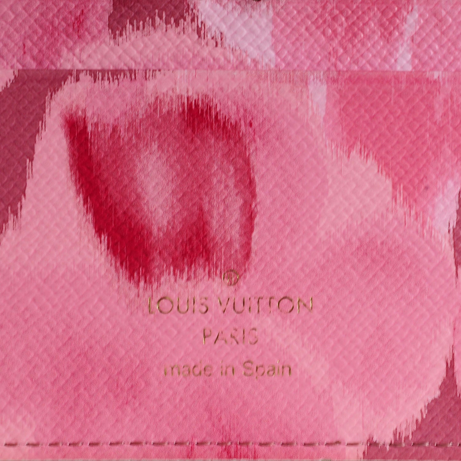 Louis Vuitton Monogram Articles de Voyage Ikat Insolite Wallet Rose Velours 6 of 7