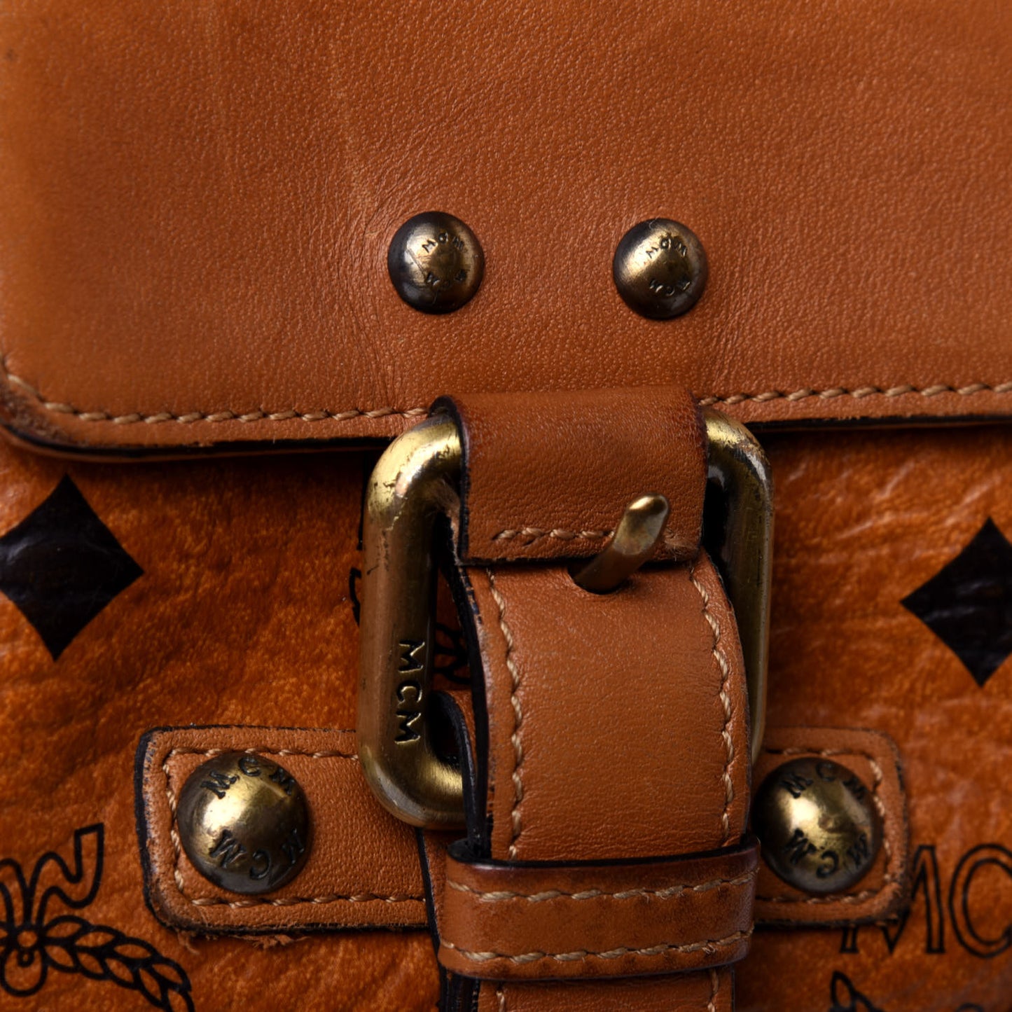 Visetos Satchel Cognac