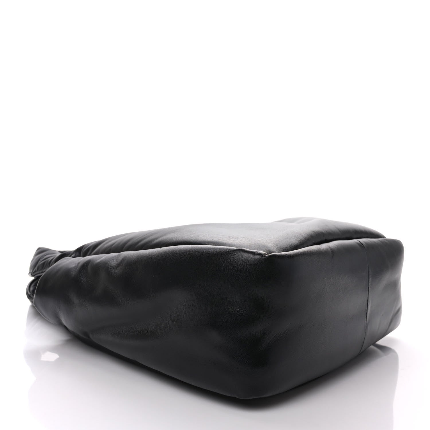 Prada Nappa Soft Padded Medium Double Handled Shoulder Bag Black 4 of 8