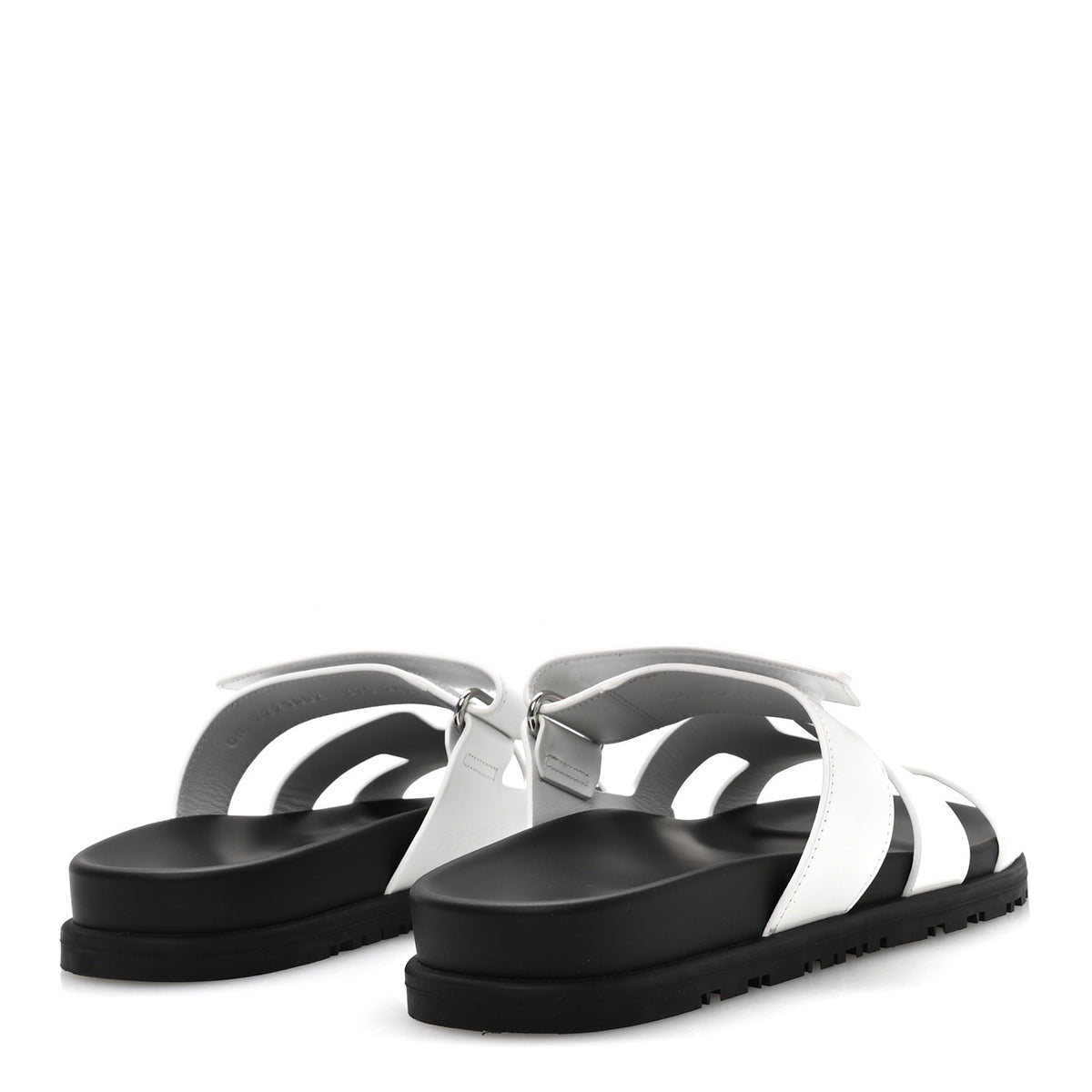Calfskin Womens Chypre Sandals 37.5 White