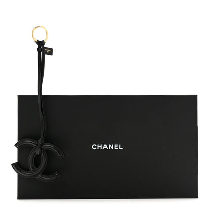 Chanel Lambskin Mini CC Bag Charm Black 7 of 7