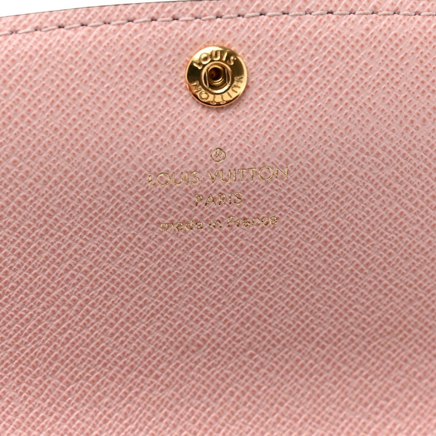 Monogram Emilie Wallet Rose Ballerine