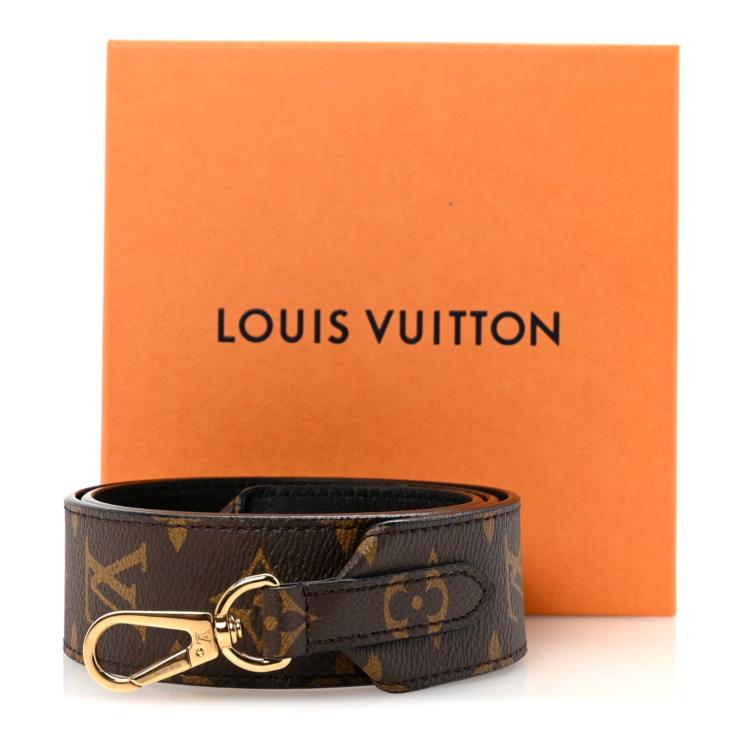 Monogram Bandouliere Shoulder Strap Black