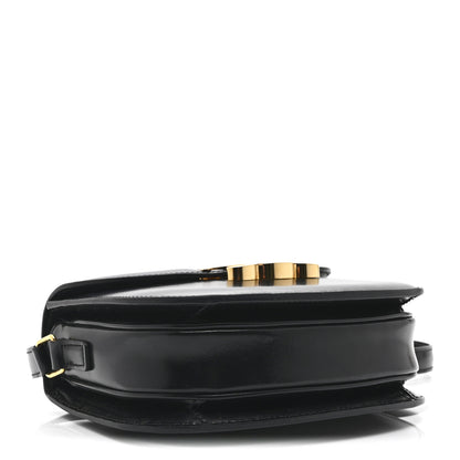 Celine Shiny Calfskin Besace Clea Triomphe Black 4 of 11