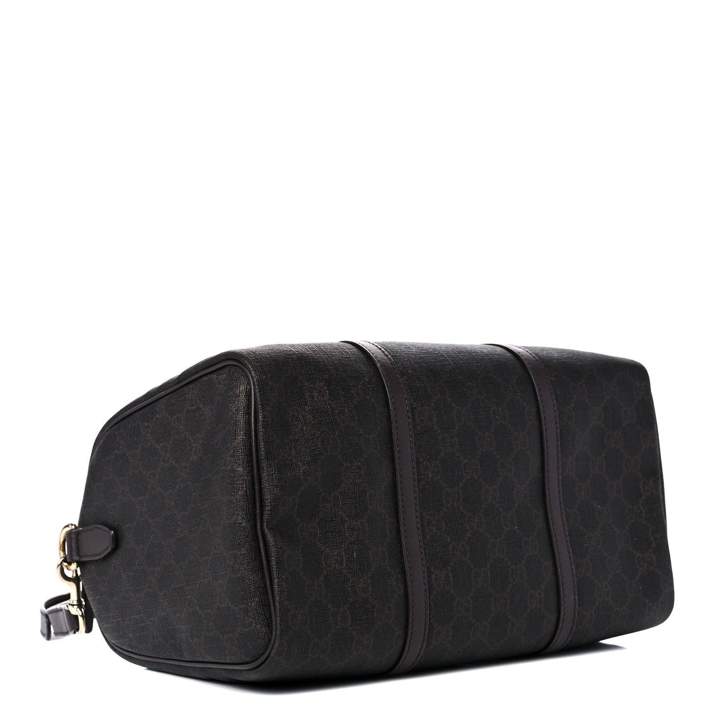 GG Supreme Monogram Medium Nice Boston Dark Brown