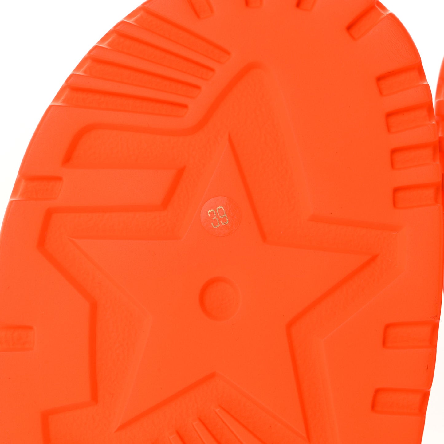 Technical Knit Jute Dioract 10mm Sandals 39 White Orange