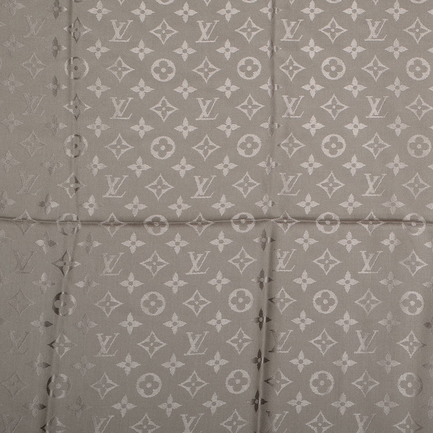 Louis Vuitton Silk Wool Monogram Shawl Verone 1 of 5