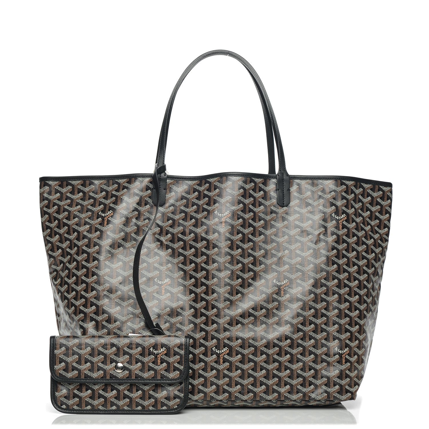 Goyard Goyardine Saint Louis GM Black 1 of 9