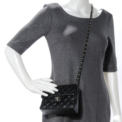 Chanel Caviar Quilted Mini Flap Bag Black 2 of 8