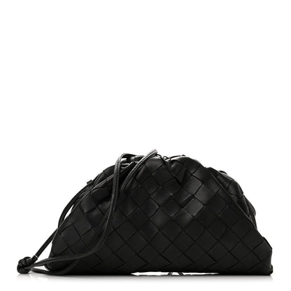 Bottega Veneta Nappa Intrecciato The Mini Pouch Black 1 of 9