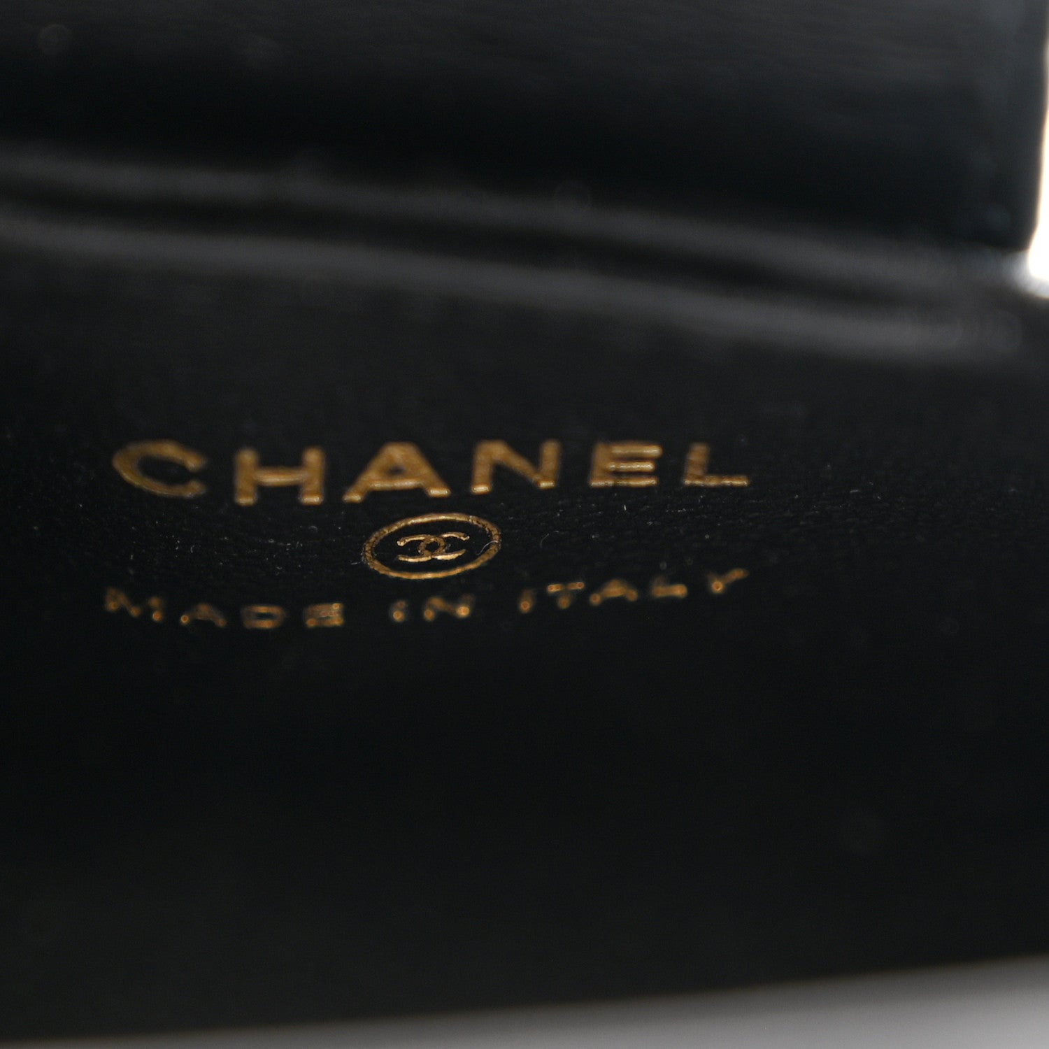 Chanel Shiny Lambskin Quilted Mini Kelly Bag Charm Black 6 of 10