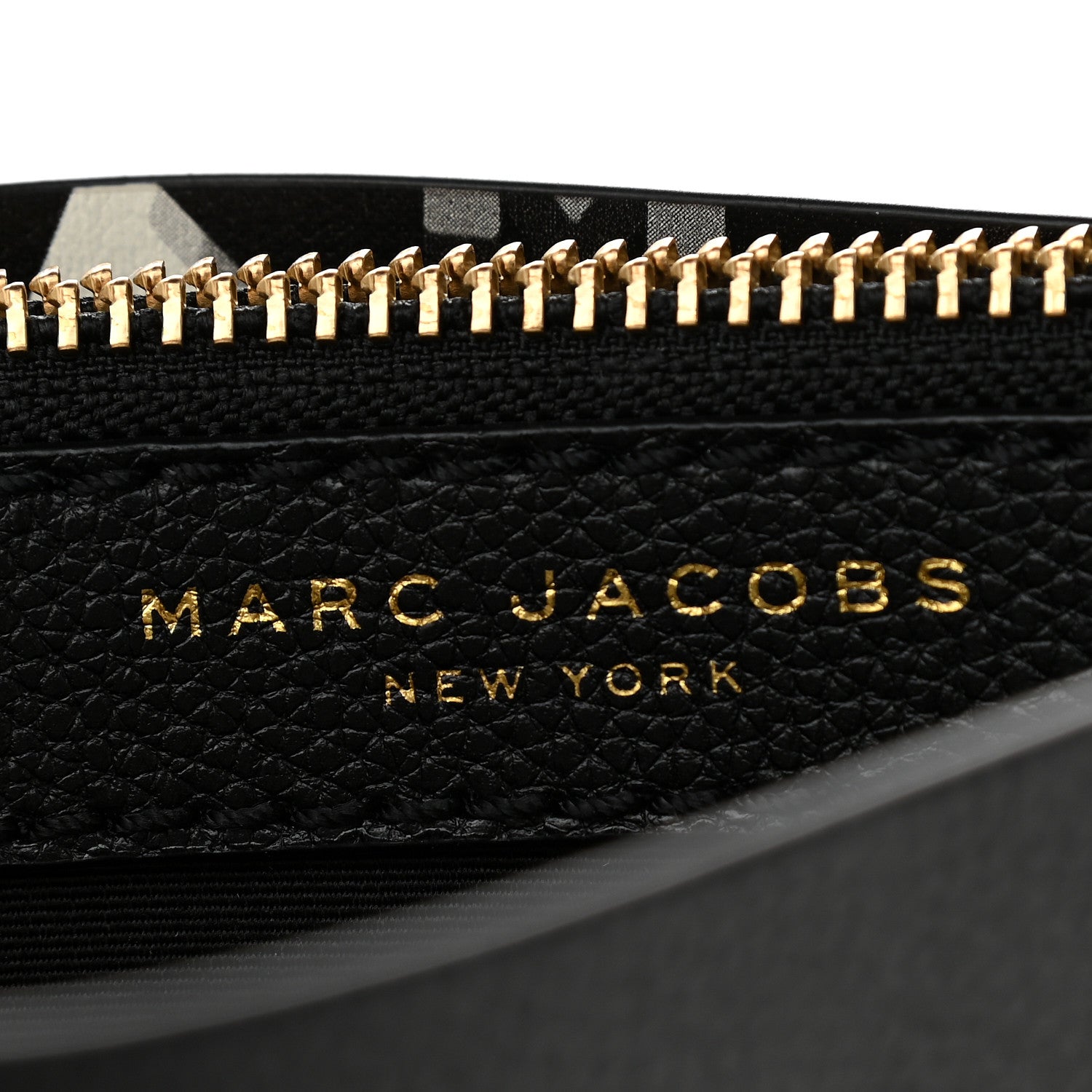 Marc Jacobs Grained Calfskin The Tag Tote Black 7 of 11