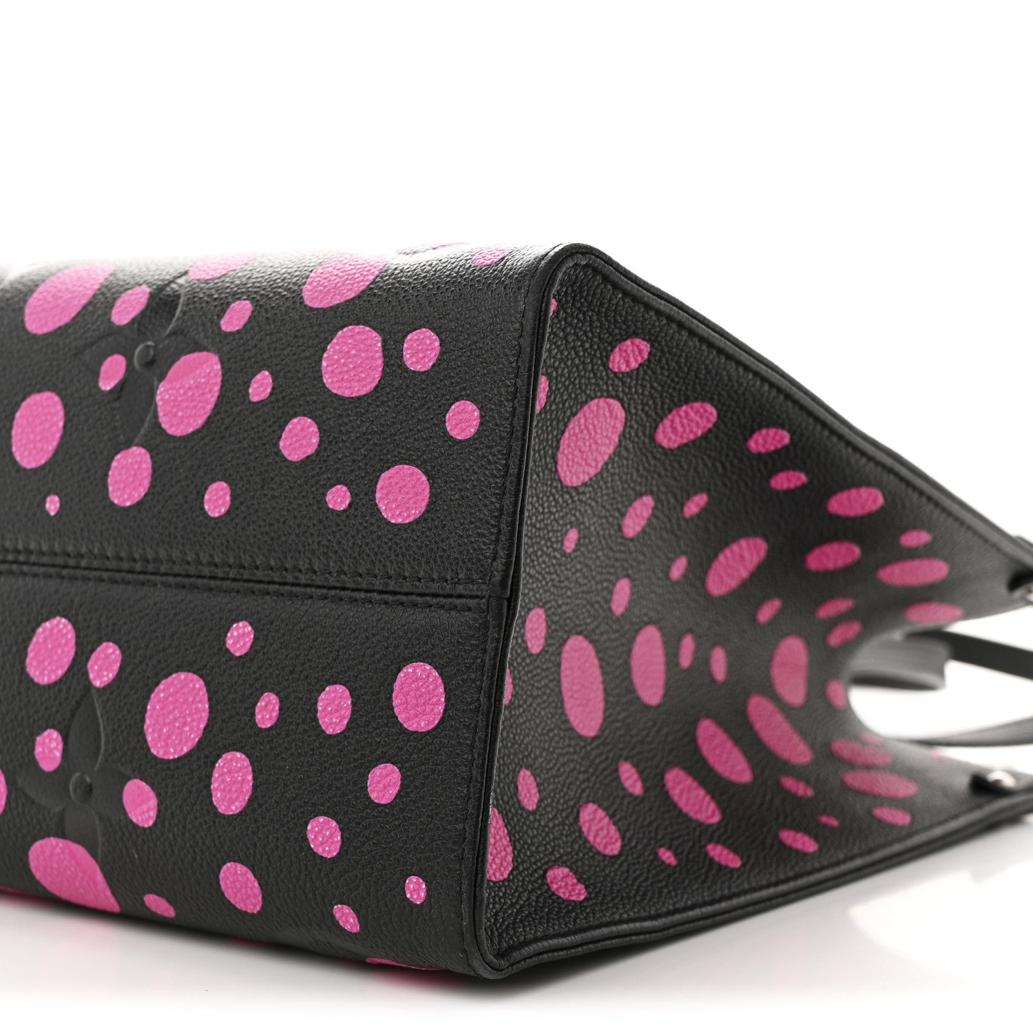 Louis Vuitton LV X YK Empreinte Monogram Giant Onthego MM Black Fuchsia 10 of 10