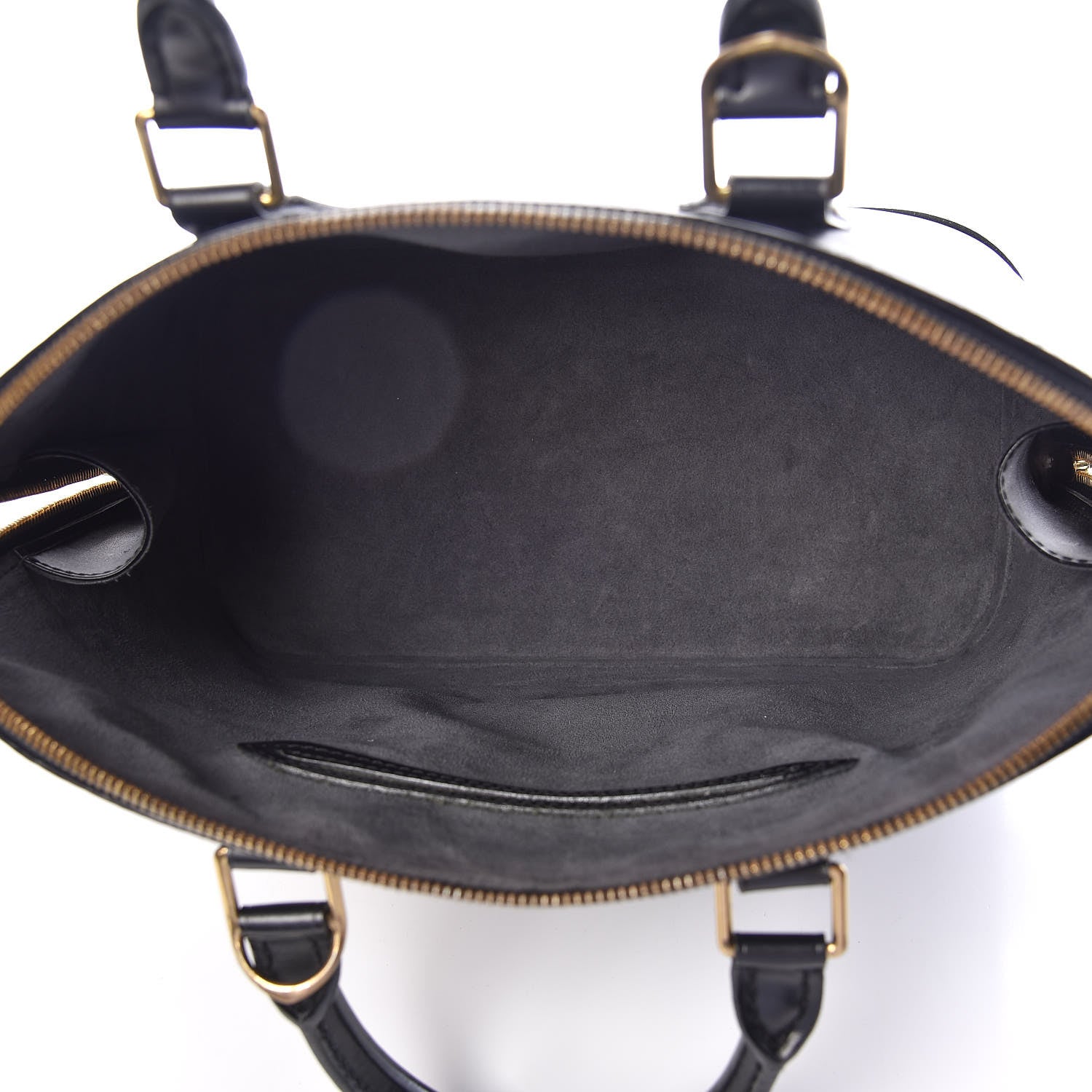 Louis Vuitton Epi Alma PM Black 7 of 11