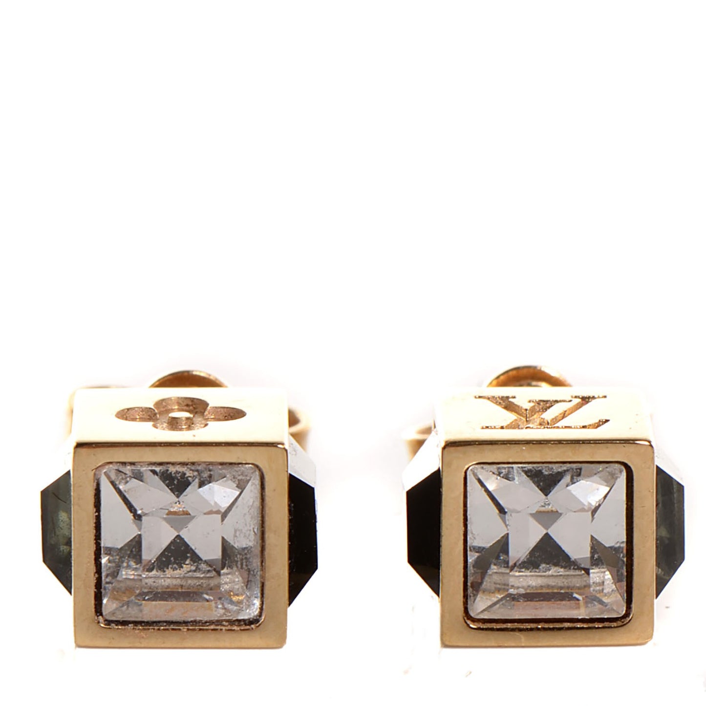 Gamble Stud Earrings Grey