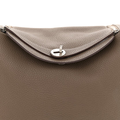 Hermes Taurillon Clemence Lindy 30 Etoupe 7 of 9