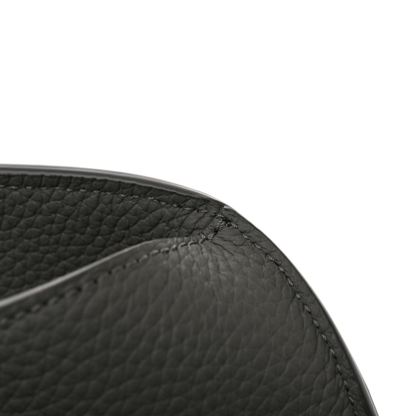 Matte Grained Calfskin Soft Margaux 15 Timouse Grey