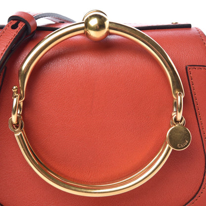 Chloe Calfskin Small Nile Bracelet Bag Earthy Red 9 of 9