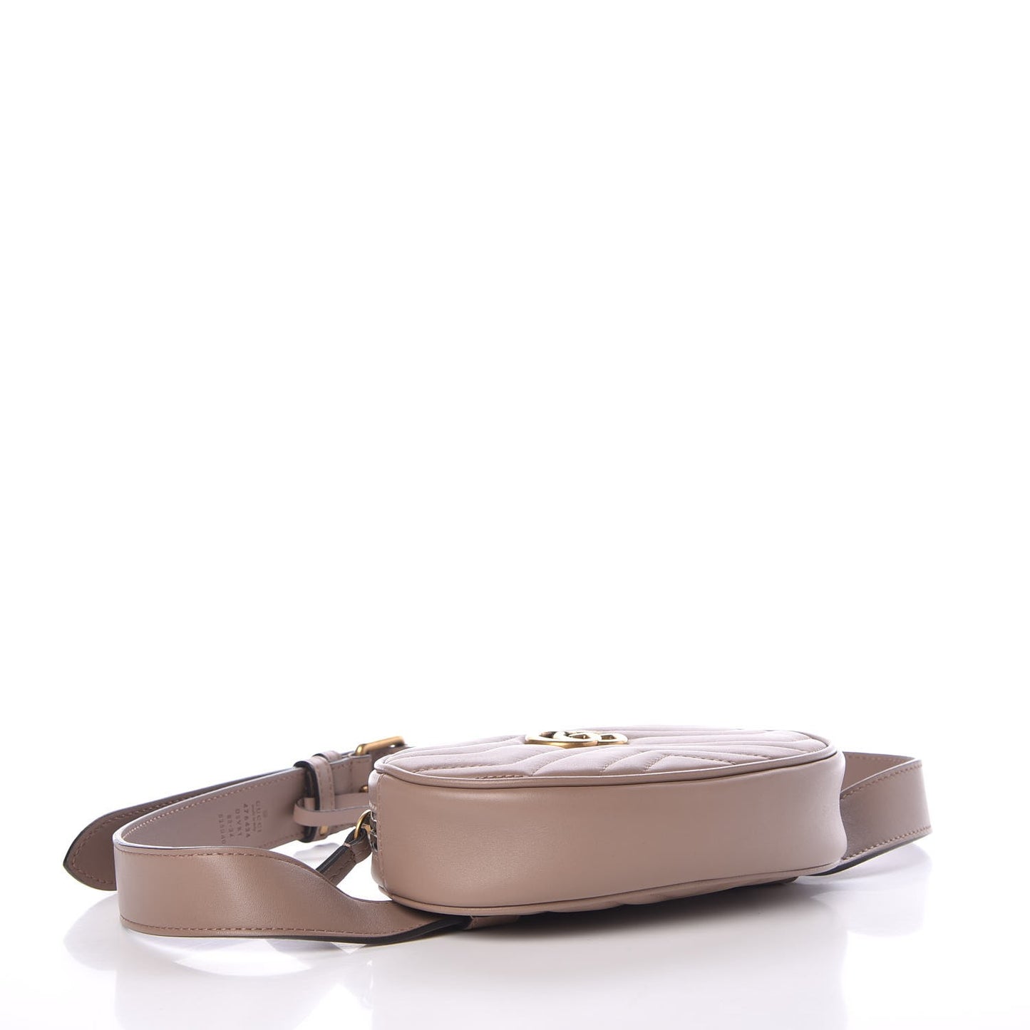 Calfskin Matelasse GG Marmont Belt Bag 85 34 Porcelain Rose