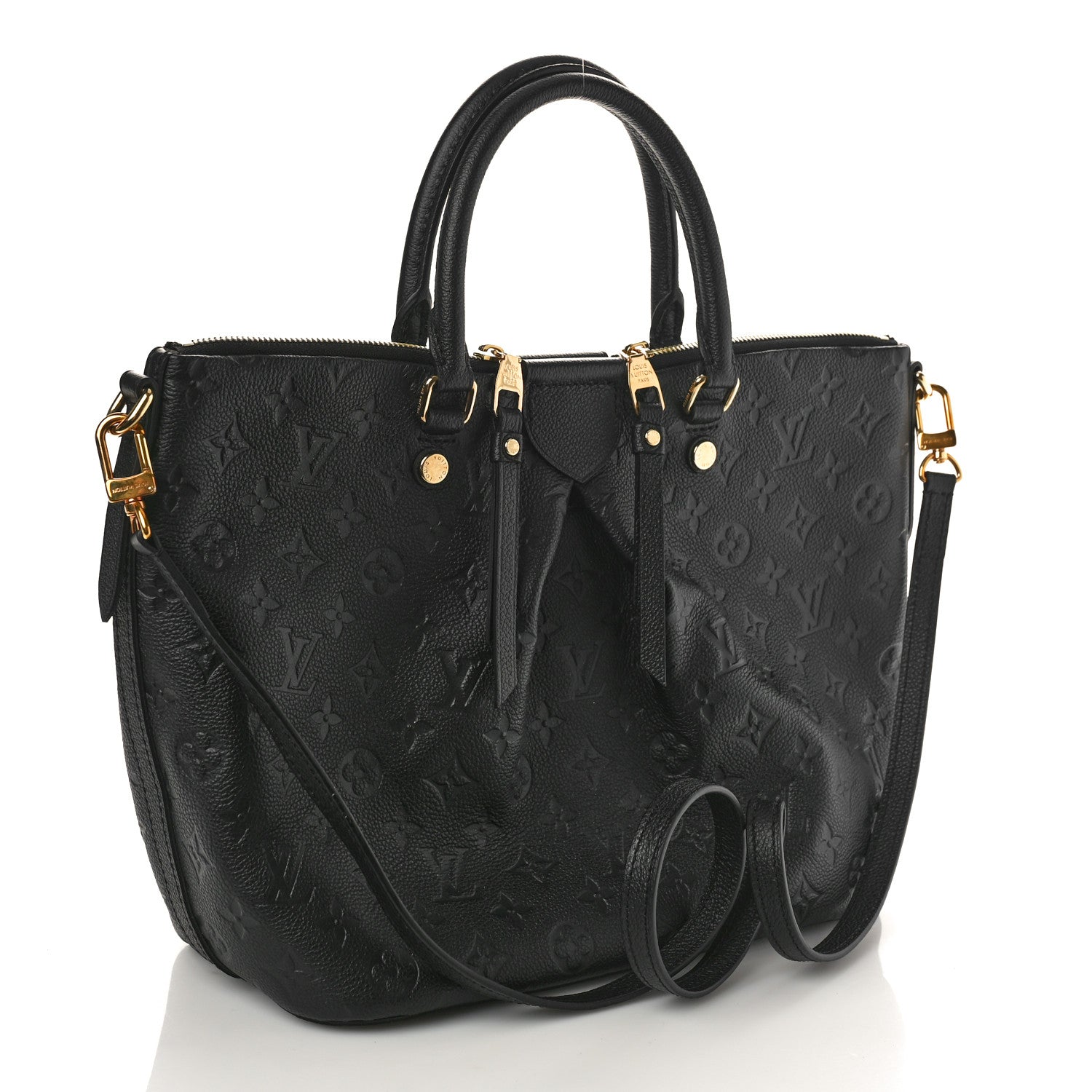 Louis Vuitton Empreinte Mazarine MM Black 2 of 8