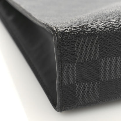 Louis Vuitton Damier Graphite Pochette Voyage MM 8 of 10