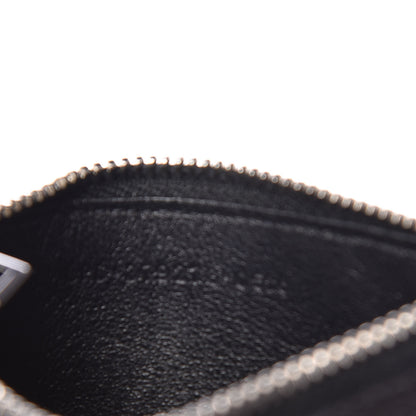Saint Laurent Grained Calfskin 5 Fragments Zip Pouch Card Holder Black 7 of 7