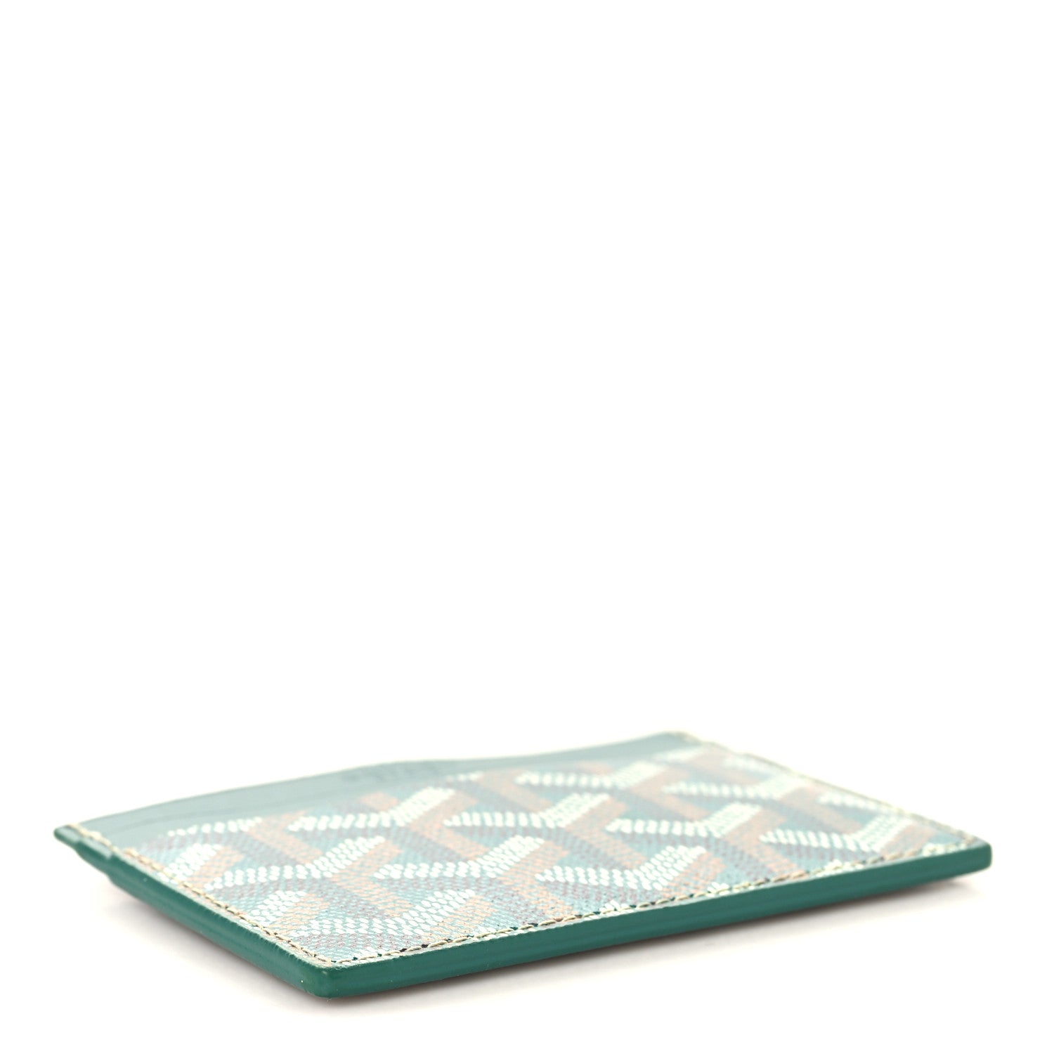 Goyard Goyardine Saint Sulpice Card Holder Green 4 of 7