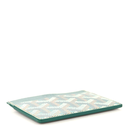Goyard Goyardine Saint Sulpice Card Holder Green 4 of 7
