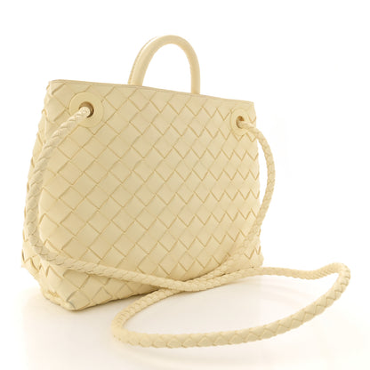 Bottega Veneta Nappa Intrecciato Small Andiamo Shoulder Bag Chamomile 3 of 11
