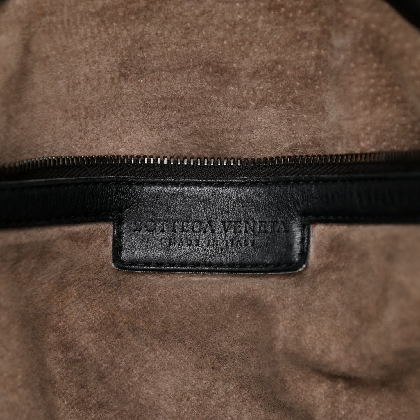 Nappa Intrecciato Large Veneta Hobo Black