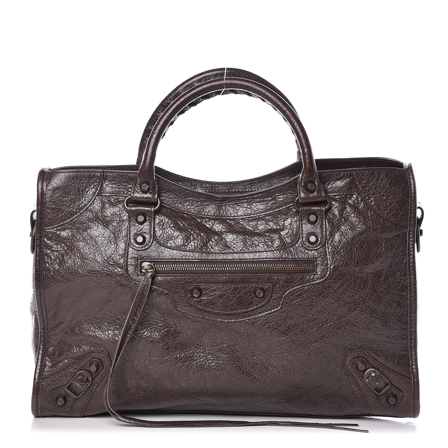 Balenciaga Agneau Classic Hardware City Charbon 1 of 11